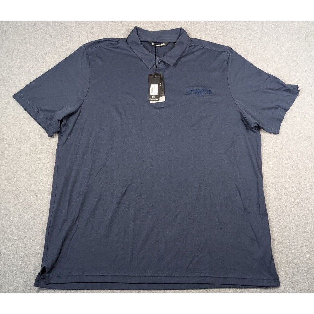 Travis Mathew Men‎ Shirt XXXL NWT Oceanside Solid Polo Prestige Performance Golf